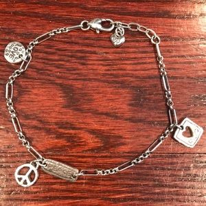 Brighton Ankle Bracelet Silver Anklet